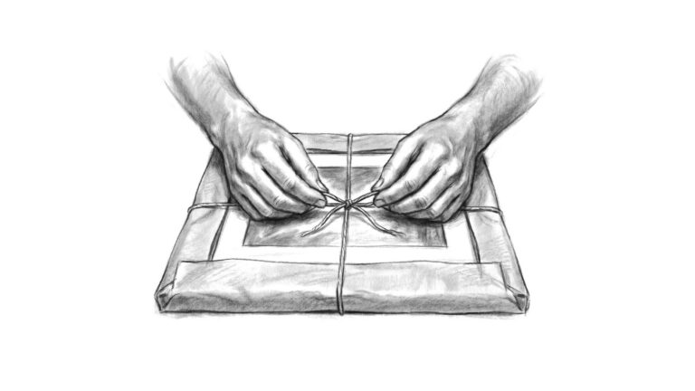 Kunst verpacken und versenden: Anleitung